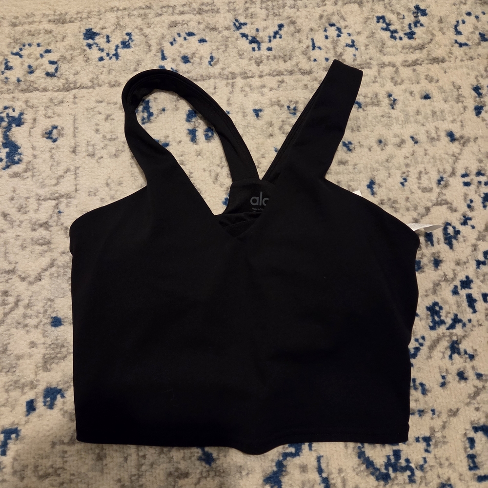 Alo Yoga Black Women's Sport Tank Size Small
